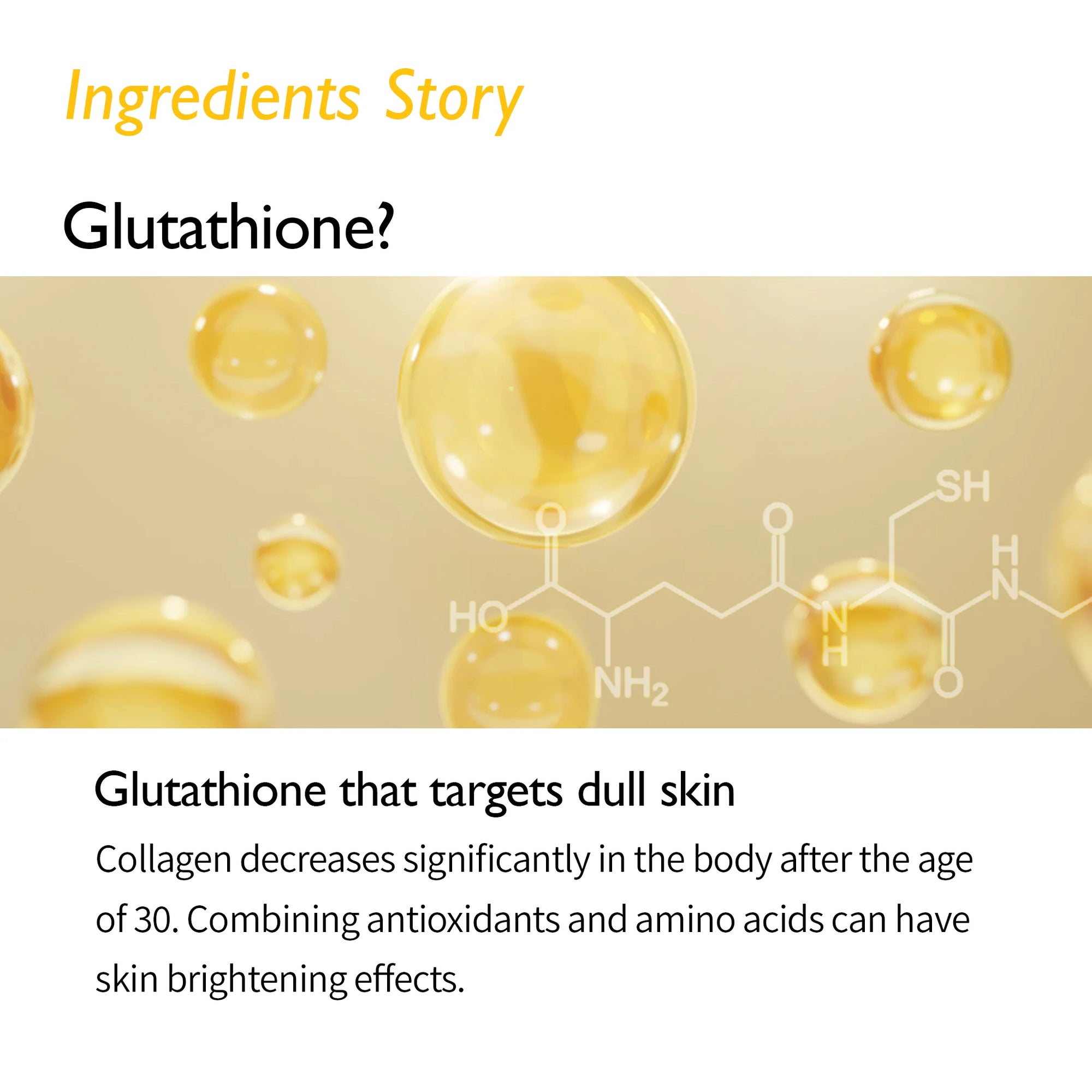 Glutathione Brightening Ampoule Mask