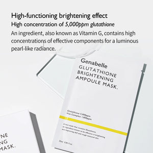 Glutathione Brightening Ampoule Mask