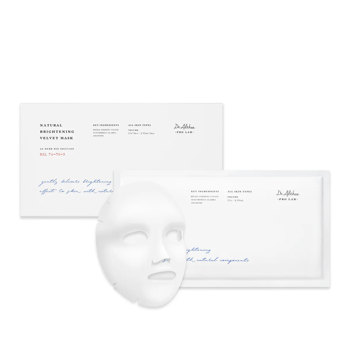 Natural Brightening Velvety Mask