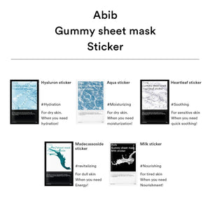 Gummy Sheet Mask Madecassoside Sticker