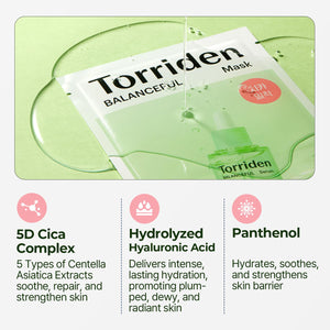 Torriden - Balanceful  Cica Mask Pack