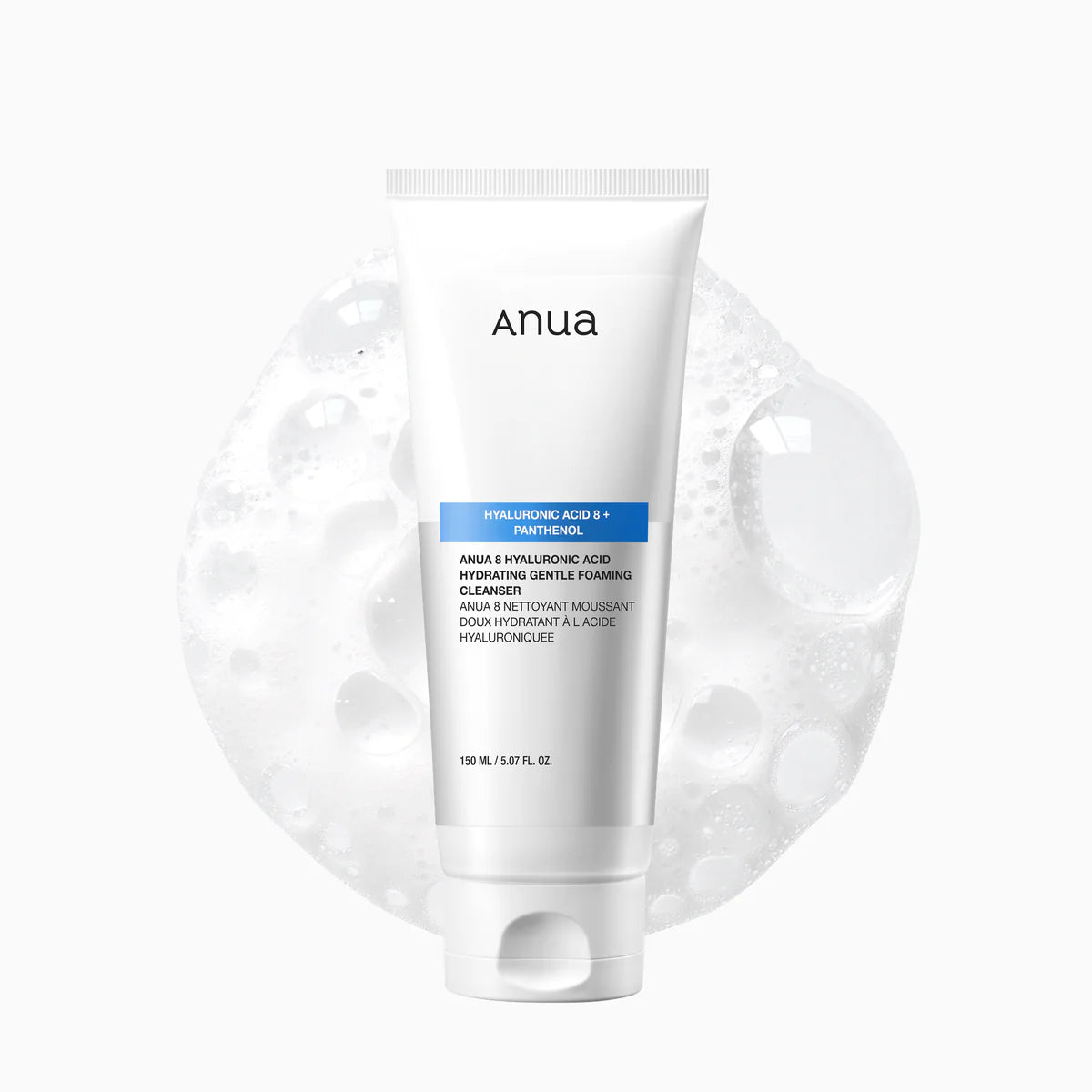 ANUA - 8 Hyaluronic Acid Hydrating Gentle Foaming Cleanser