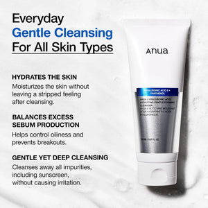 ANUA - 8 Hyaluronic Acid Hydrating Gentle Foaming Cleanser