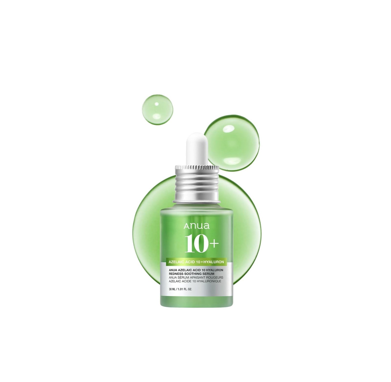 ANUA - Azelaic Acid 10 Hyaluron Redness Soothing Serum 30m