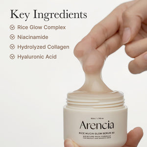 Arencia - Rice Mucin Glow Serum 30 50g