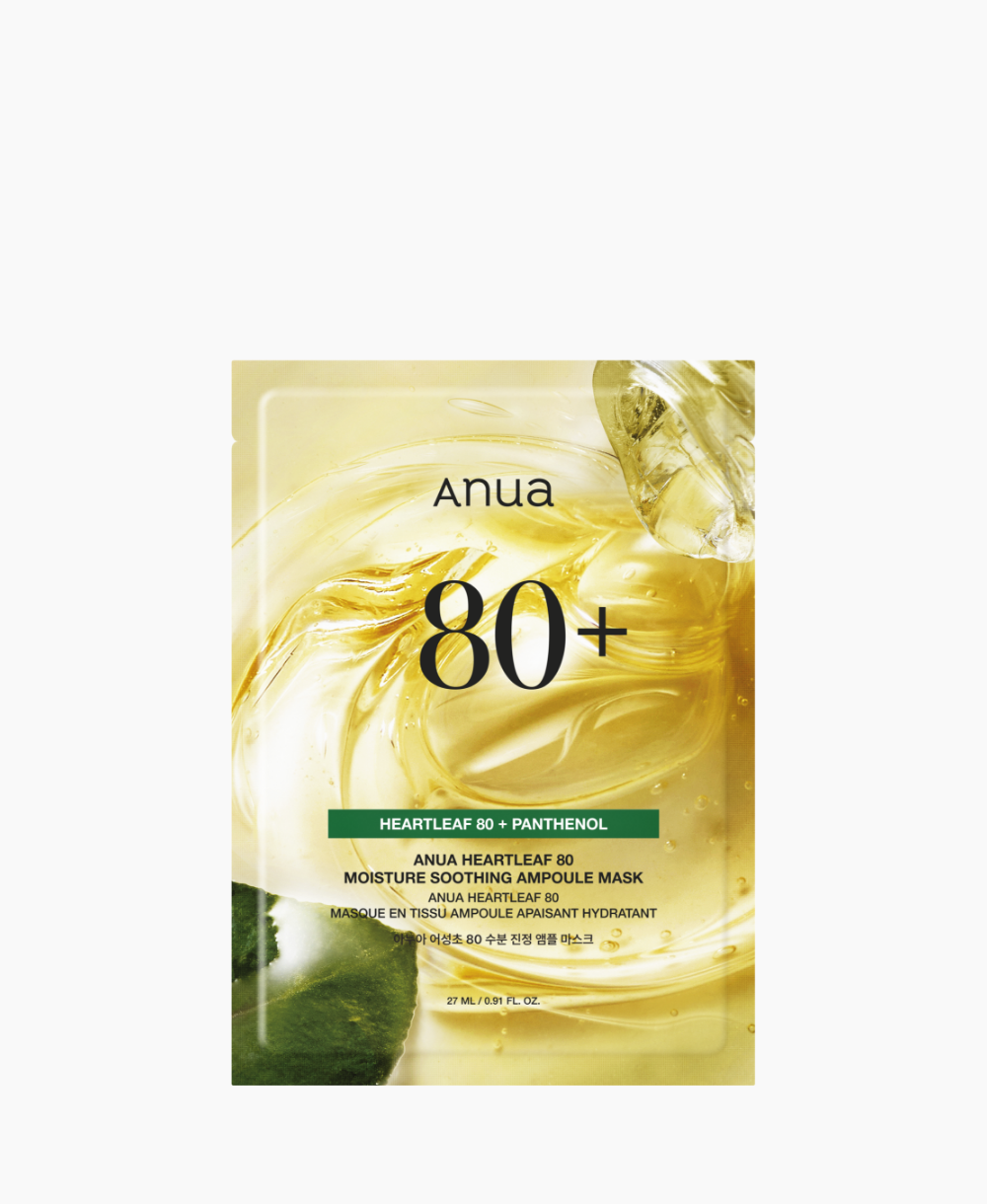 Anua - Heartleaf 80 Moisture Soothing Ampoule Mask (Renew) 1ea