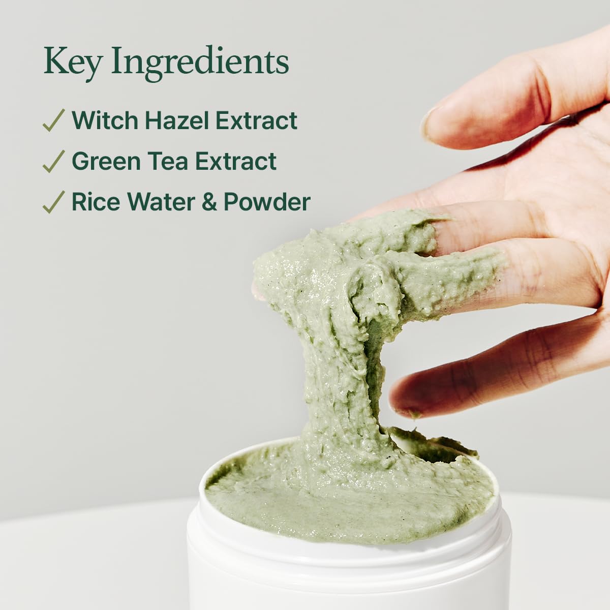 Arencia -Fresh Green Rice Mochi Cleanser
