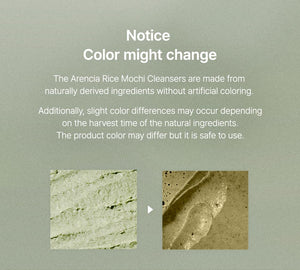 Arencia -Fresh Green Rice Mochi Cleanser