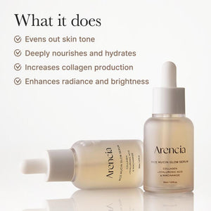 Arencia - Rice Mucin Glow Serum
