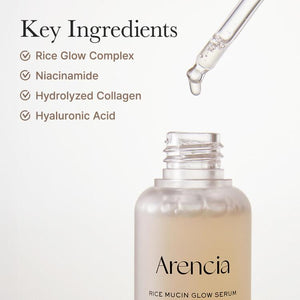 Arencia - Rice Mucin Glow Serum