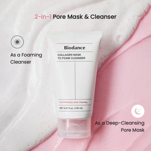 Collagen Mask To Foam Cleanser 150ml