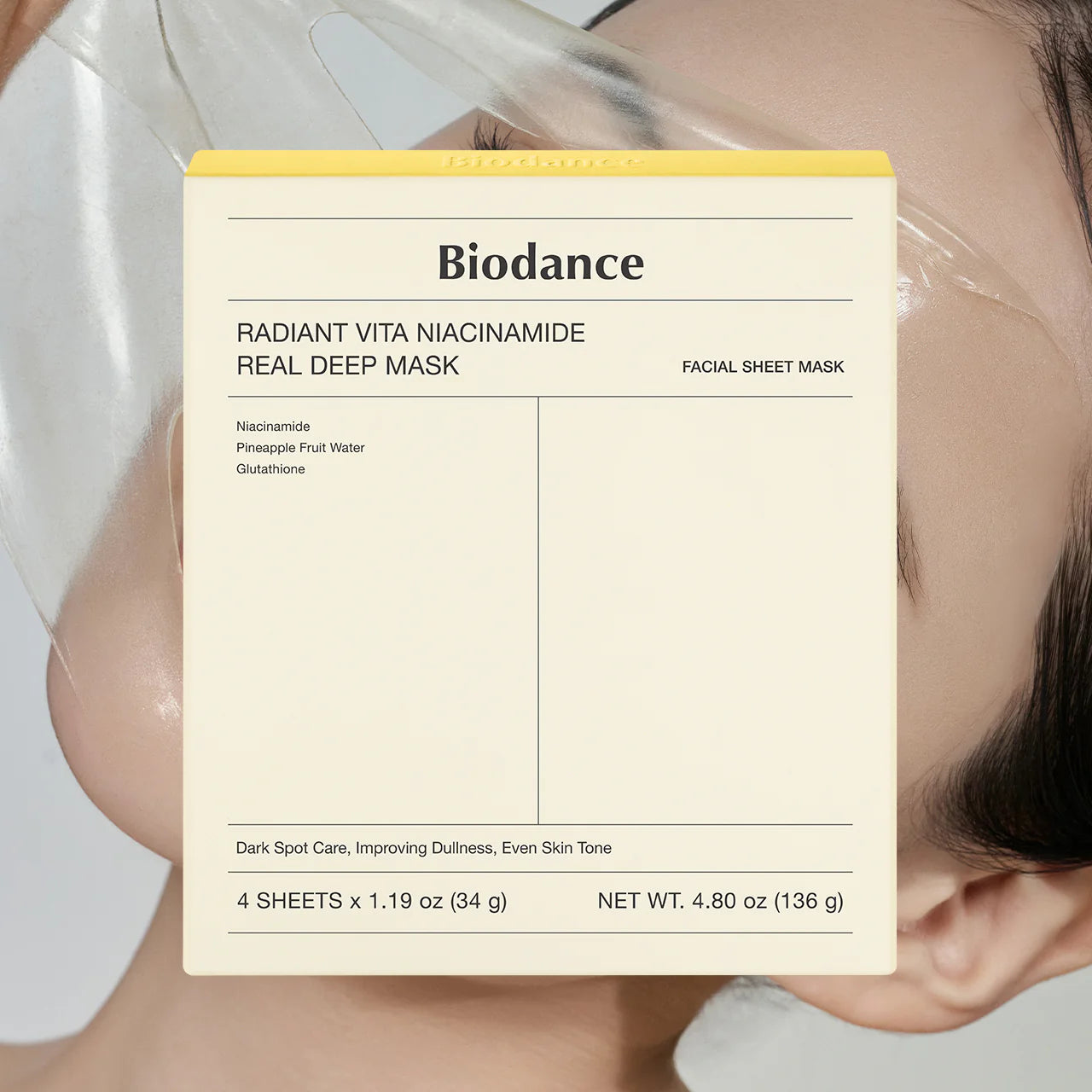 BIODANCE - Radiant Vita Niacinamide Real Deep Mask