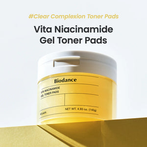 BIODANCE - Vita Niacinamide Gel Toner Pad (60ea)