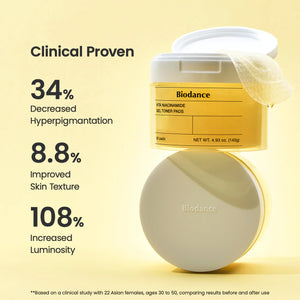 BIODANCE - Vita Niacinamide Gel Toner Pad (60ea)