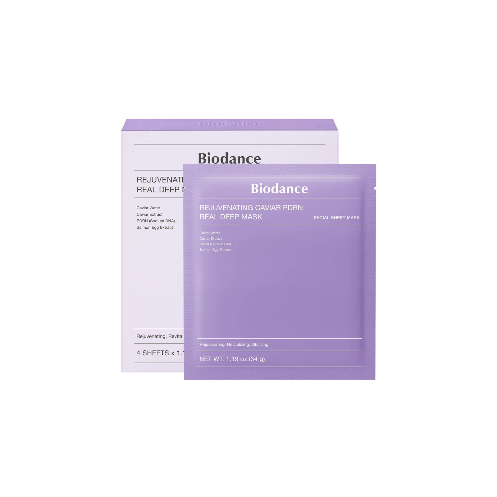 Rejuvenating Caviar PDRN Real Deep Mask