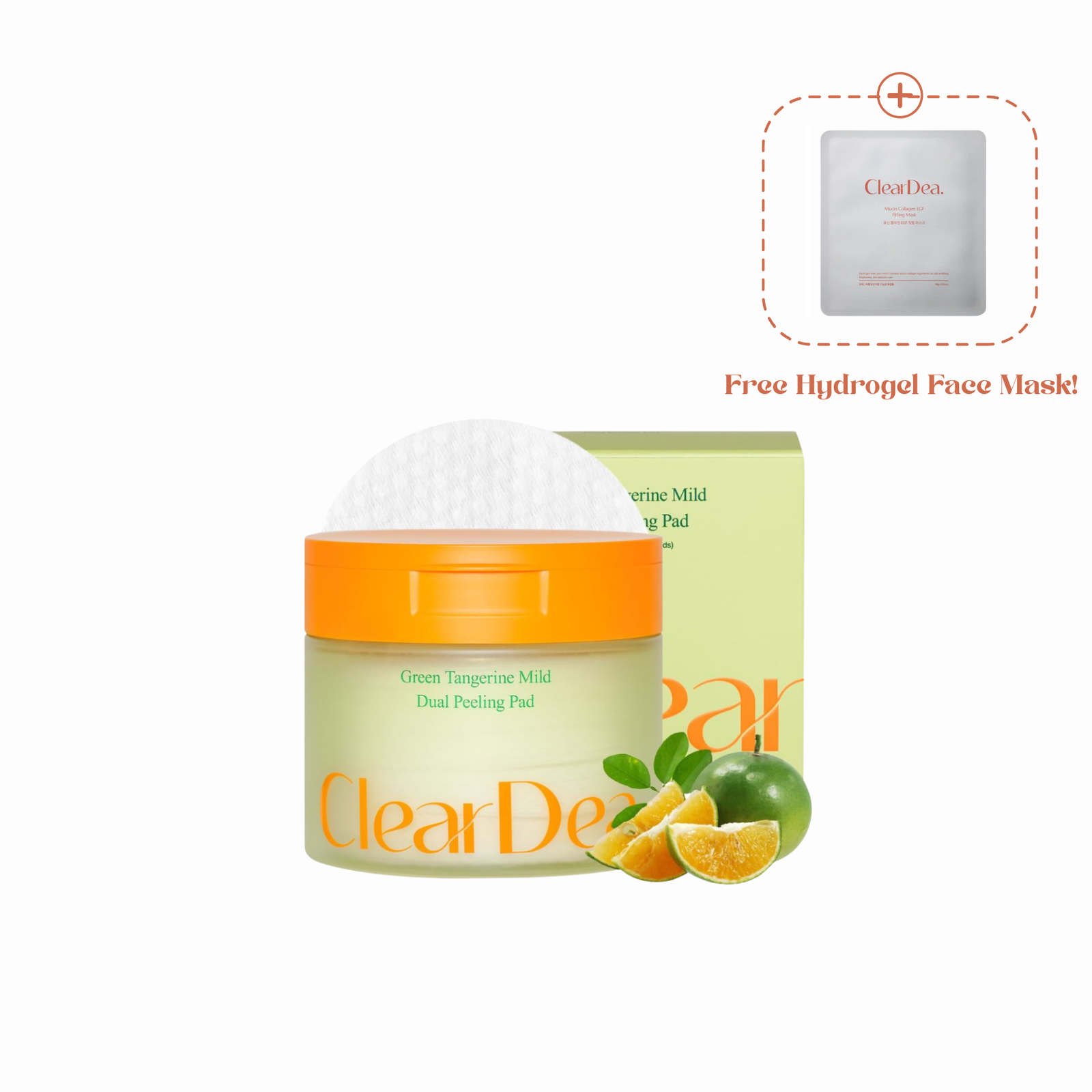 ClearDea - Mild Dual Peeling Pad 140ml/ 50 pads
