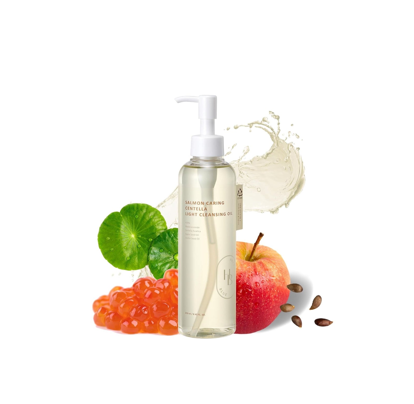 HEVEBLUE Salmon Caring Centella Light Cleansing Oil 250ml