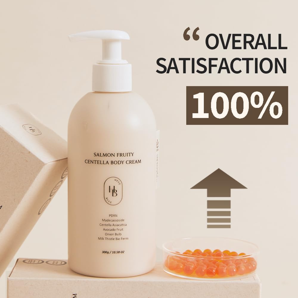 HEVEBLUE Salmon Fruity Centella Body Cream3 00g