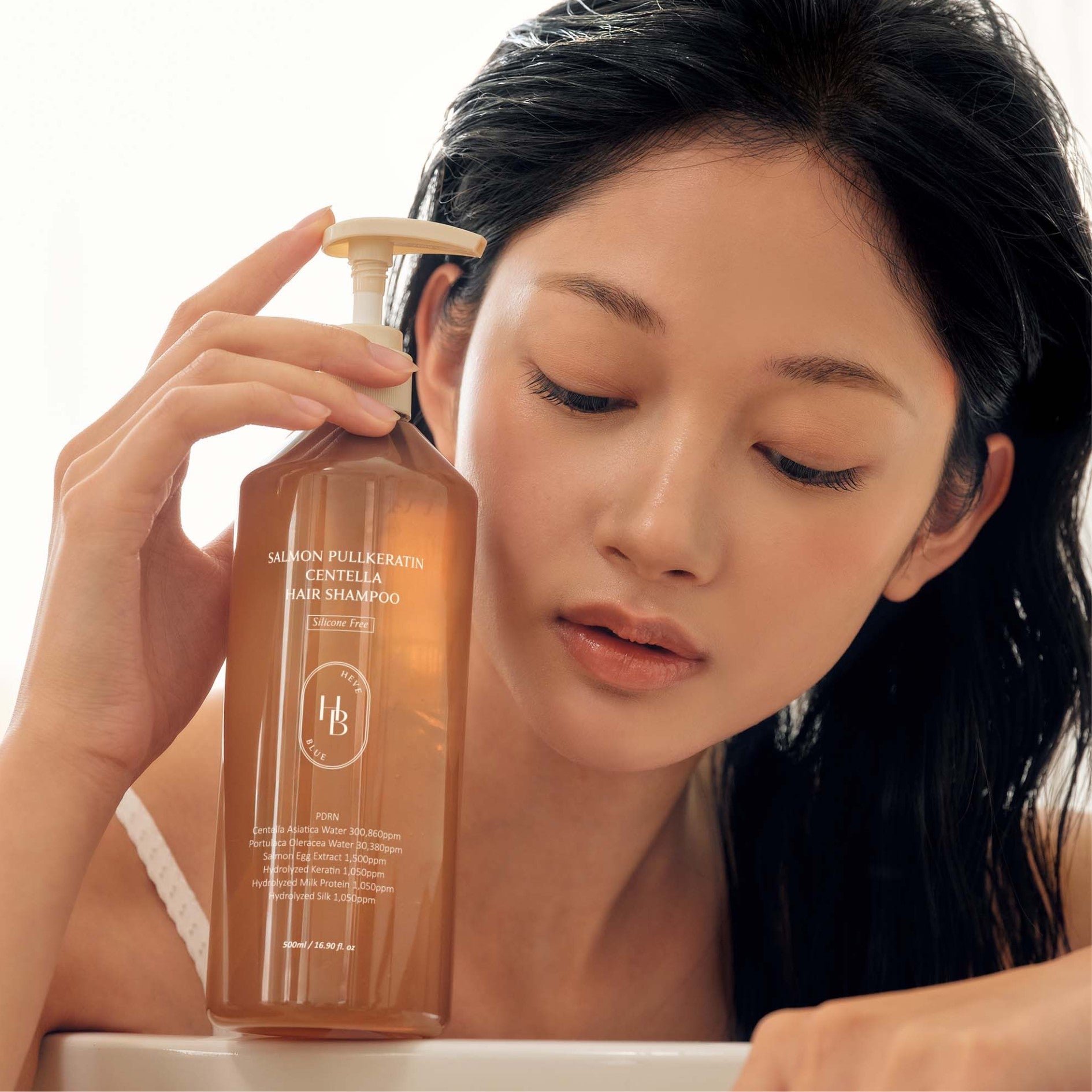 Salmon PullKeratin Centella Hair Treatment