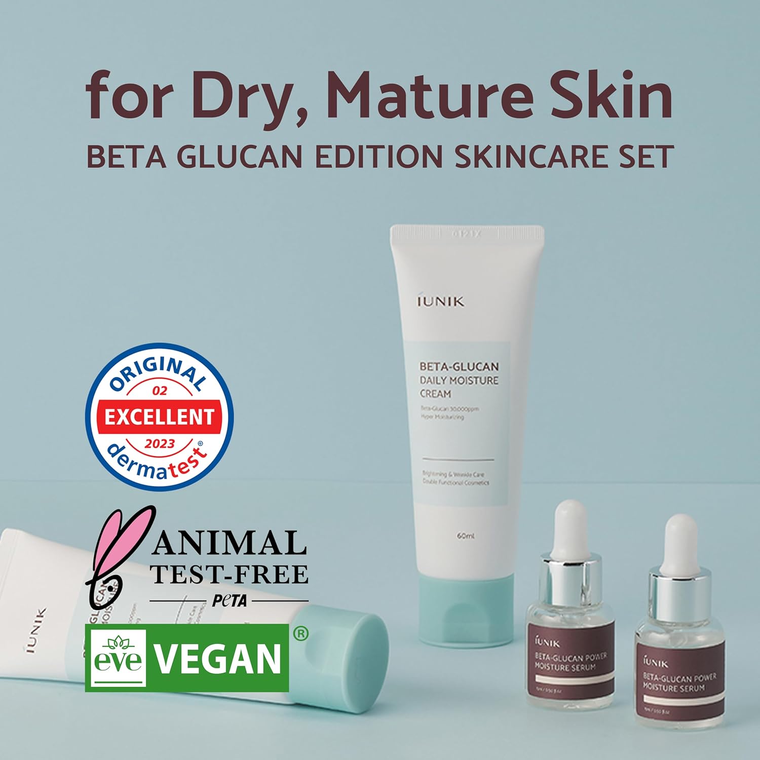 IUNIK Beta Glucan Edition Skin Care Set