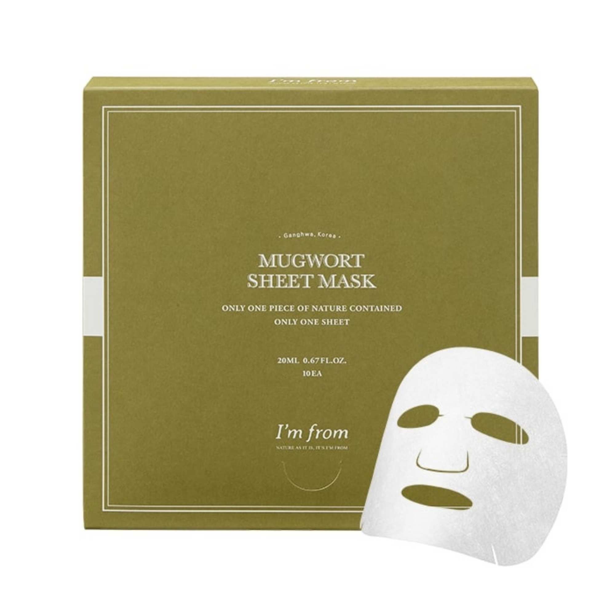 I'm from - Mugwort Sheet Mask