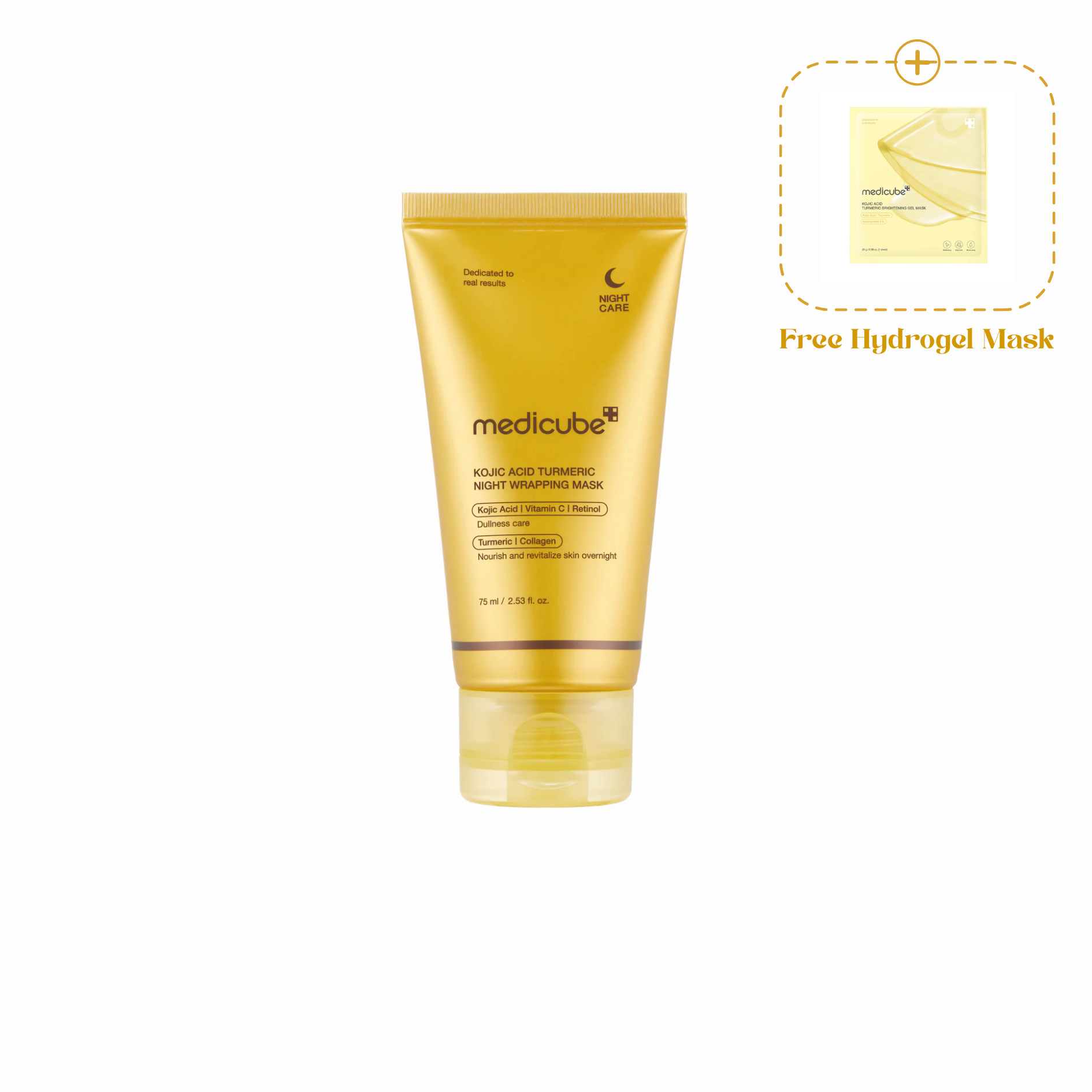 medicube - Kojic Acid Turmeric Night Wrapping Mask