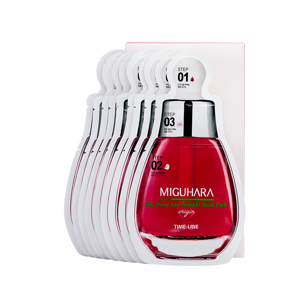 MIGUHARA - Big 3 Step Anti-Wrinkle Mask Pack Origin