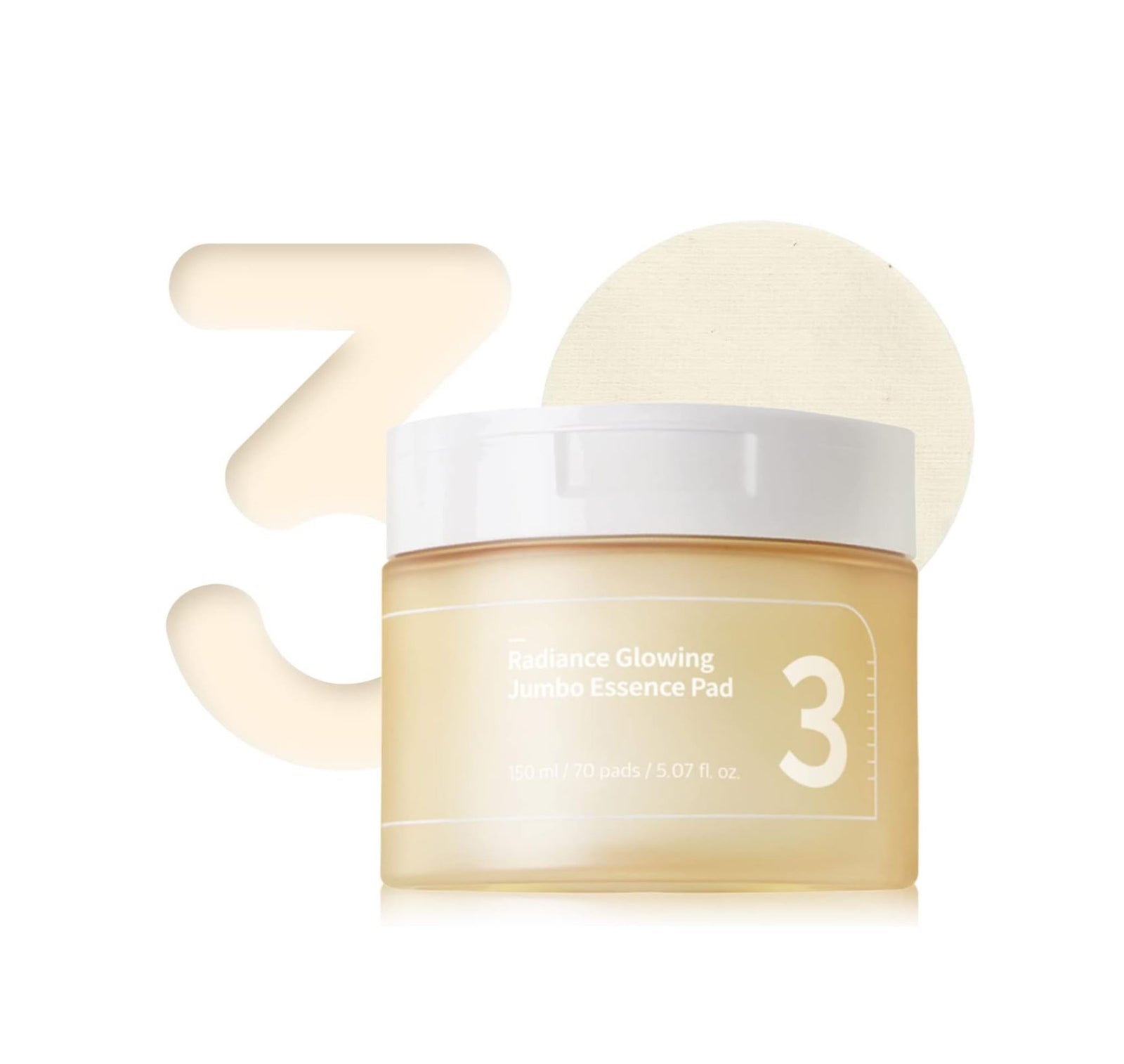 No.3 Radiance Glowing Jumbo Essence Pad (150ml *70ea )