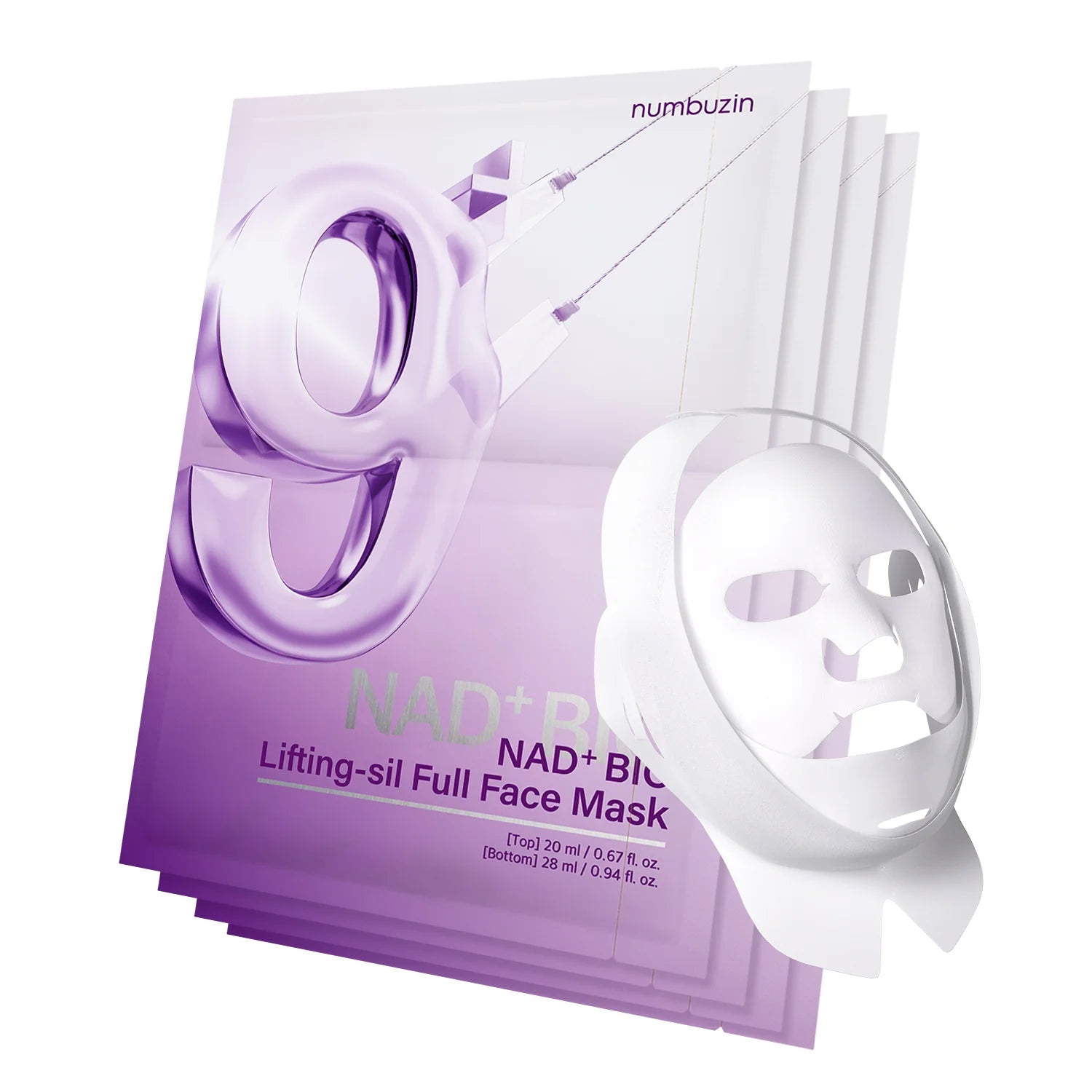Numbuzin - No.9 NAD Bio Lifting Full Cover Facial Mask (+GWP)