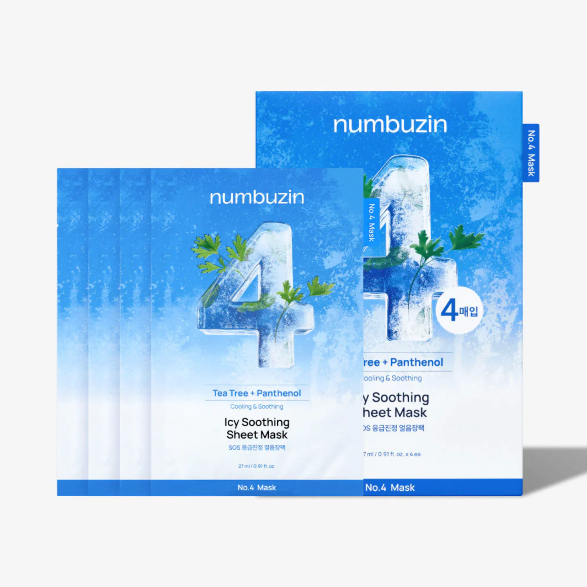 No.4 Icy Soothing Sheet Mask1 ea