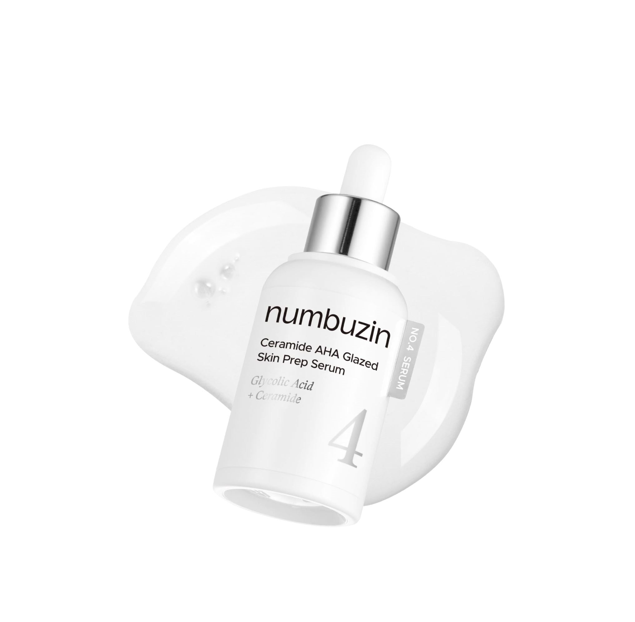 No.4 Ceramide AHA Glazed Skin Prep Serum 30ml