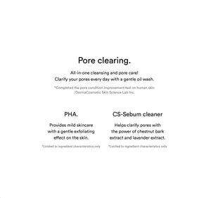 Pore Cleansing Oil Heartleaf Oil-Wash