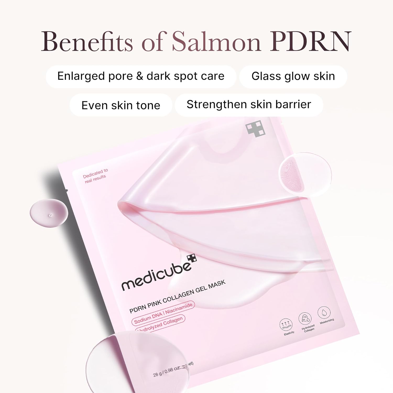 medicube - PDRN Pink Collagen Gel mask