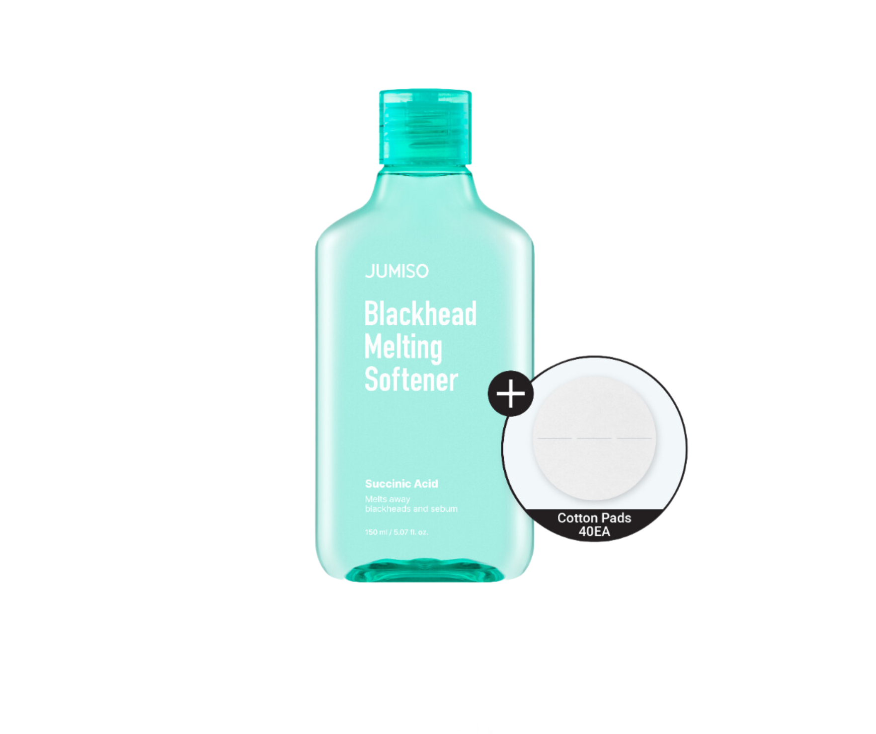 JUMISO - Blackhead Melting Softener & Cotton Pad Set