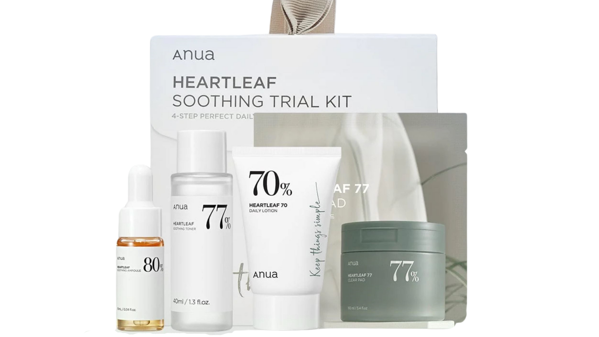Heartleaf Soothing Trial Kit (4Items) - Bellbees