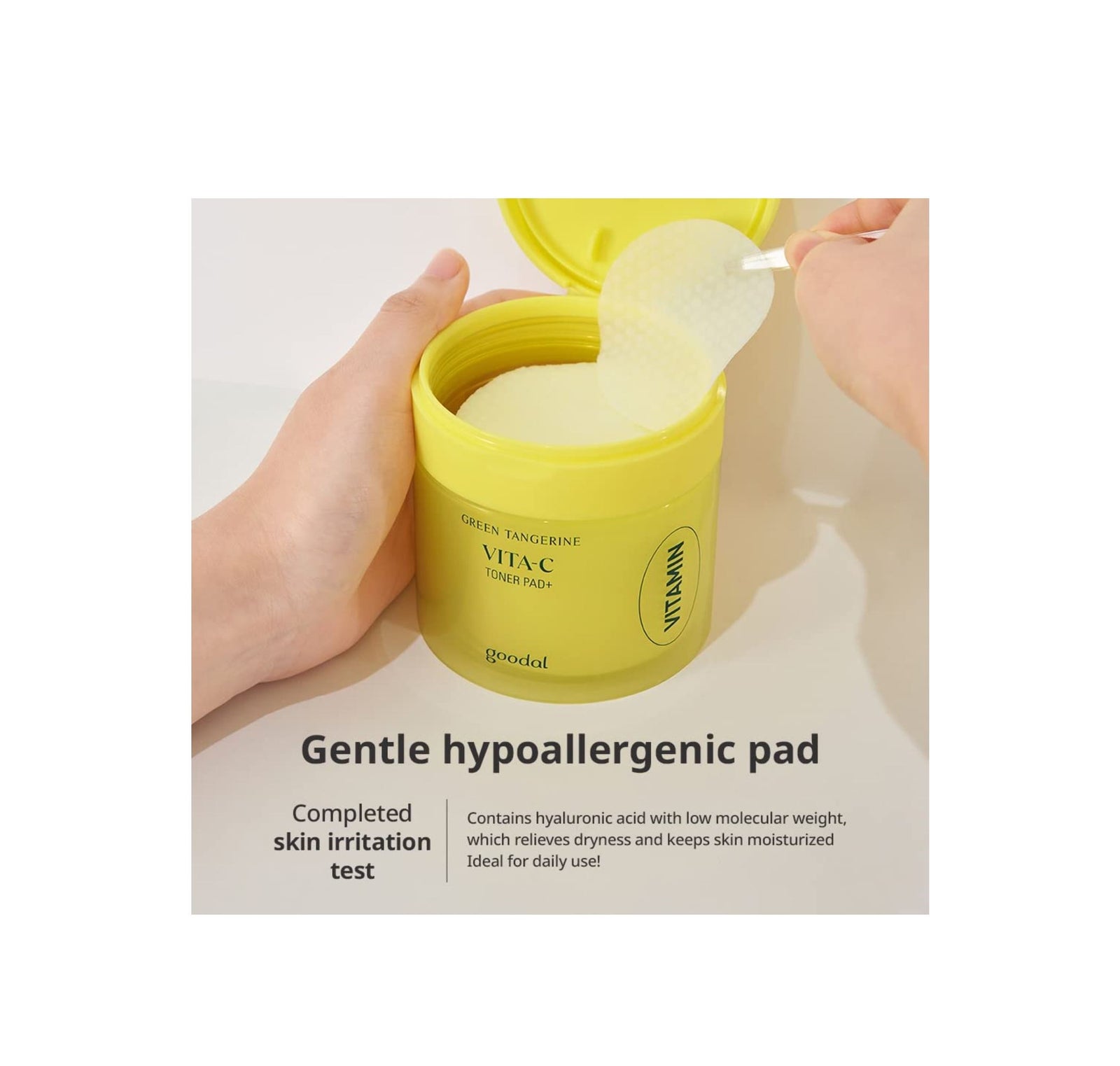 Green Tangerine Vita C Toner Pad