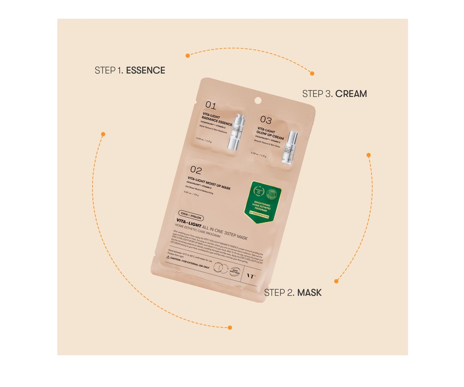 Vita-Light All In One 3step Mask