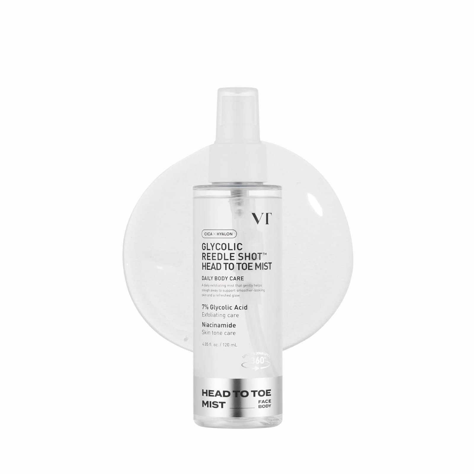 VT - Glycolic Reedle Shot Head To Toe Mist 120mL