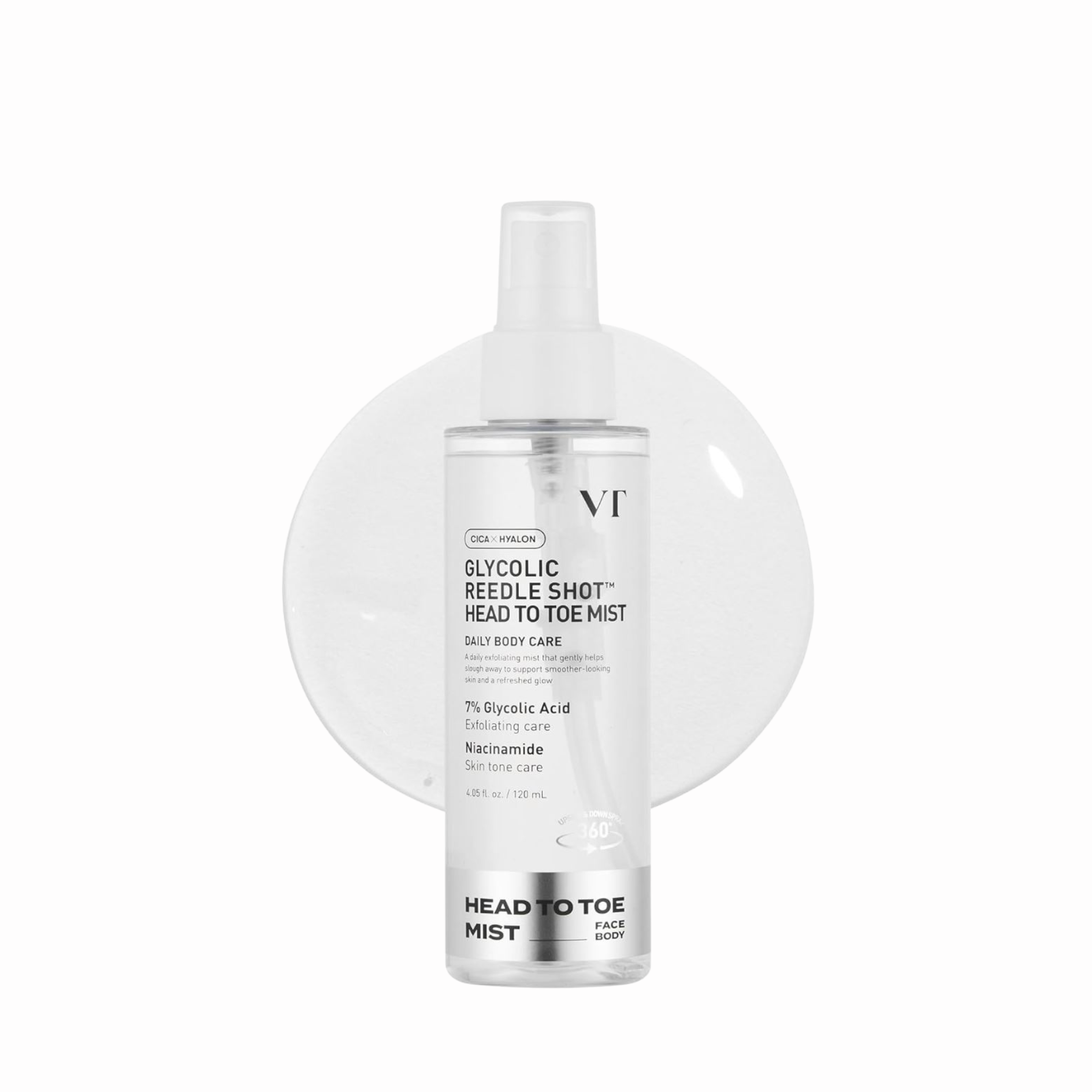 VT - Glycolic Reedle Shot Head To Toe Mist 120mL