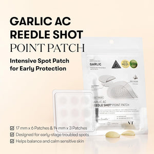 VT - Garlic AC Reedle Shot Point Patch - 9 Patches
