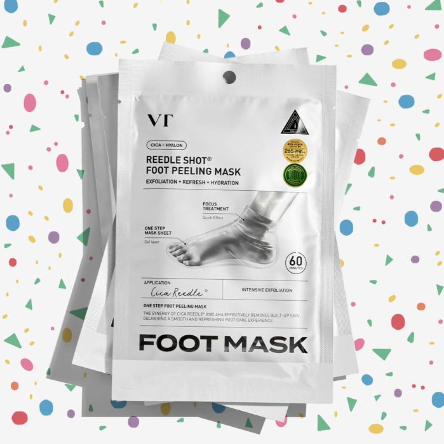 VT - Reedle Shot Foot Peeling Mask