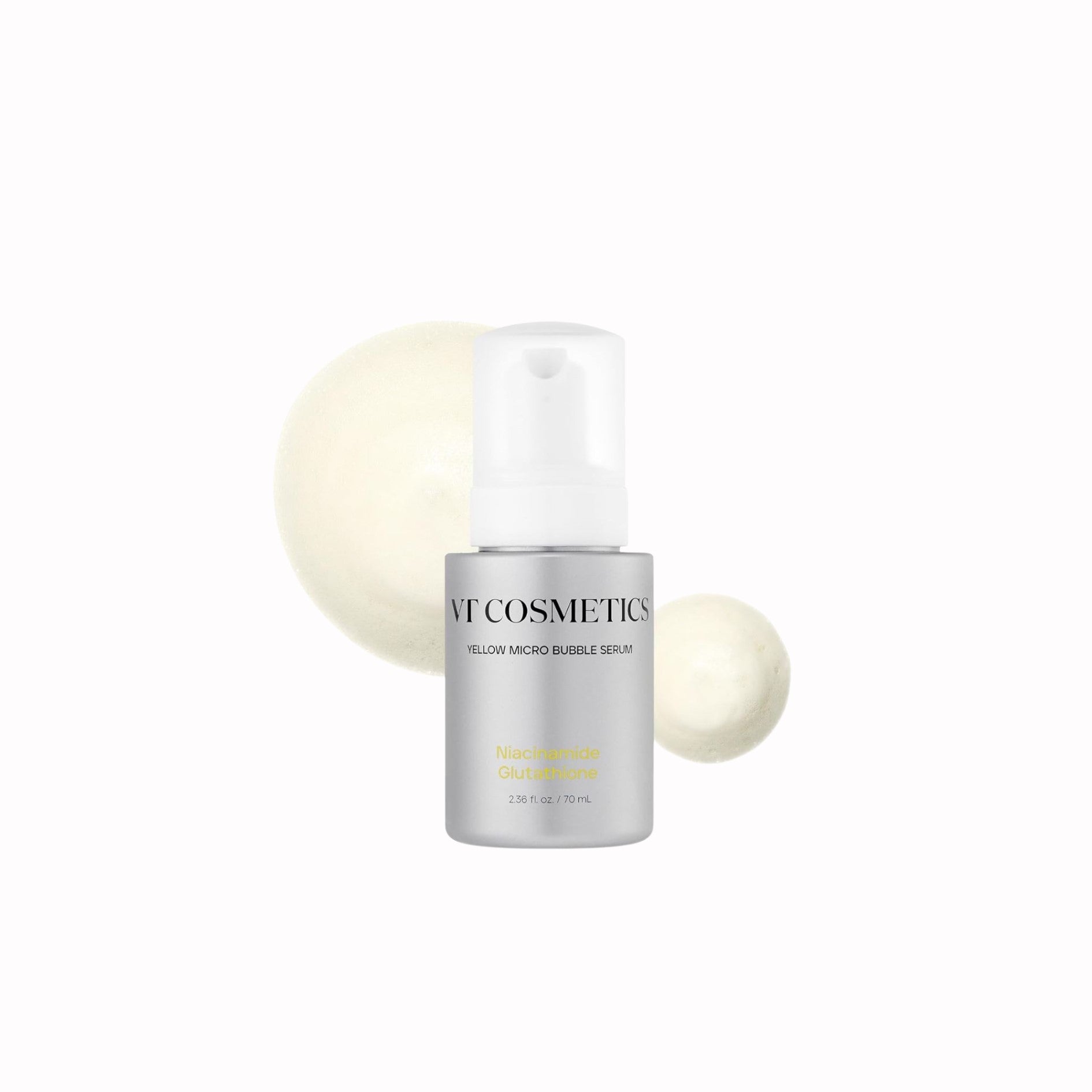 VT - Niacinamide Glutathione Yellow Micro Bubble Serum 70ml