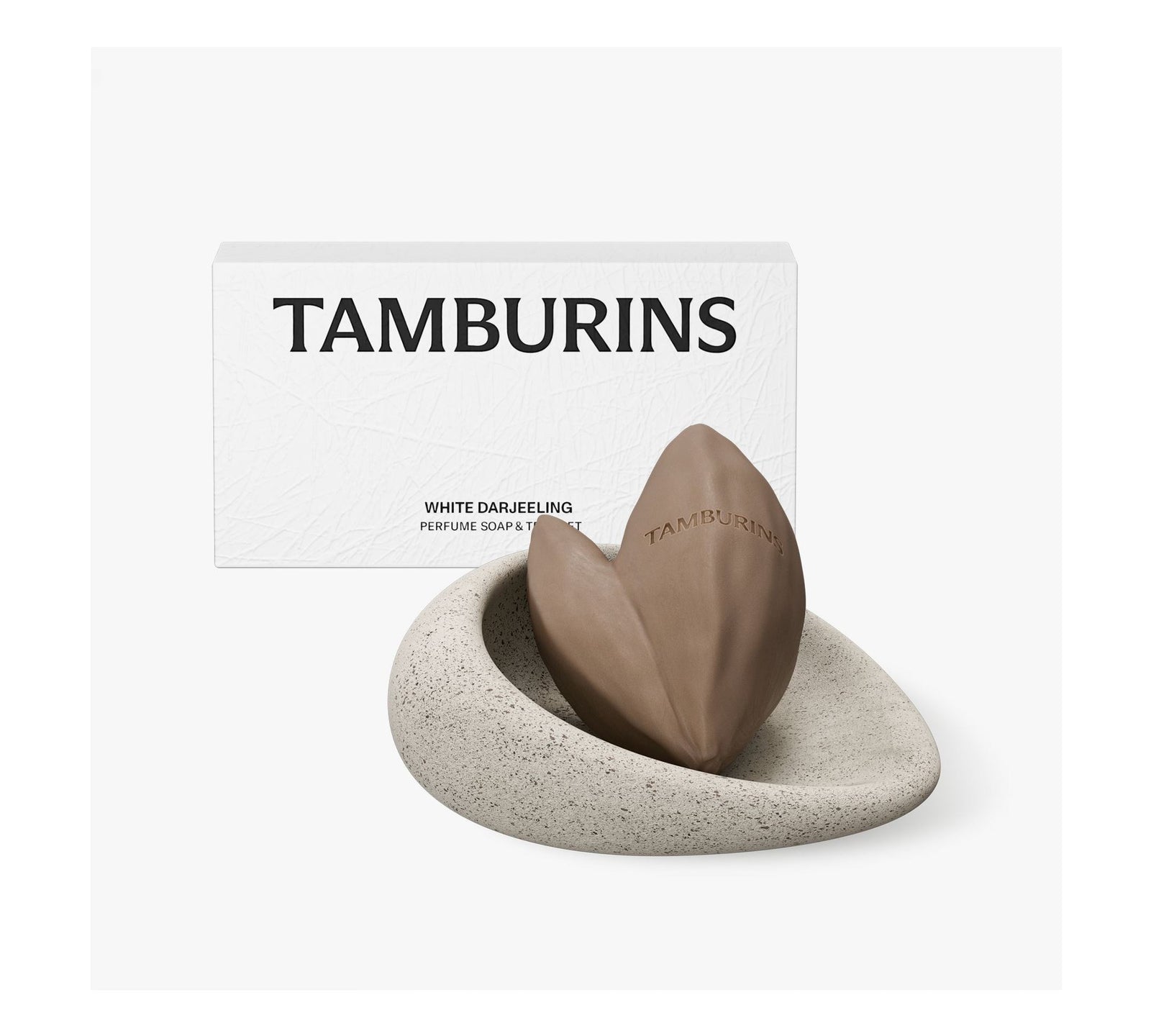 Copy of TRAY SET WHITE DARJEELING & Perfume Soap