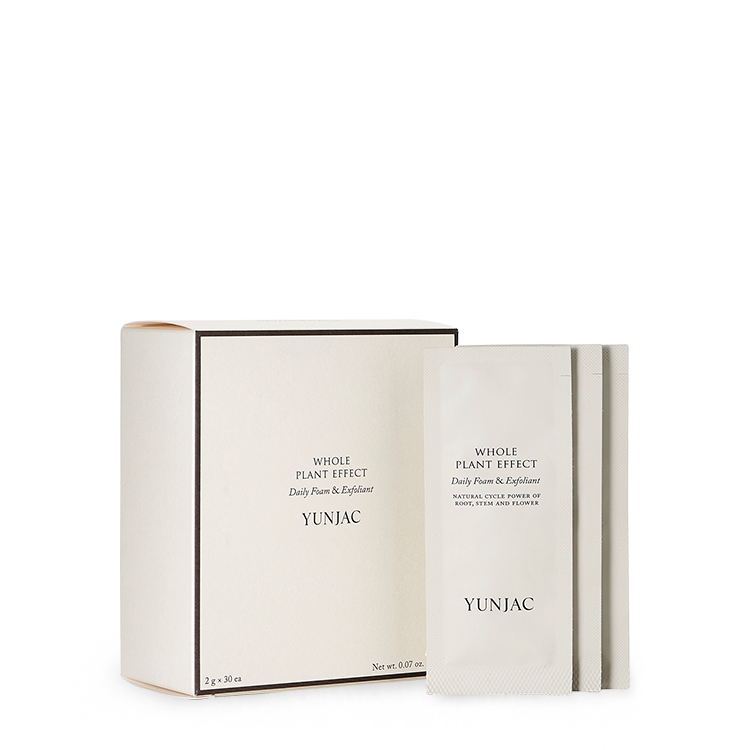 YUNJAC - Whole Plant Effect Daily Foam & Exfoliant 2g*30ea
