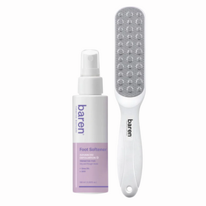 Callus Remover Kit for Feet - Foot File & Peeling Foot Spray