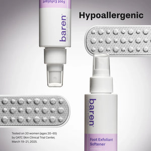 Callus Remover Kit for Feet - Foot File & Peeling Foot Spray