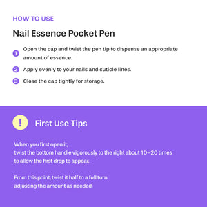 Dual Effect Nail and Cuticle Care Essence Oil Pen 2ml