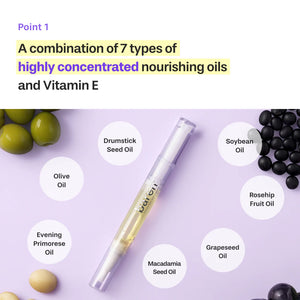 Dual Effect Nail and Cuticle Care Essence Oil Pen 2ml