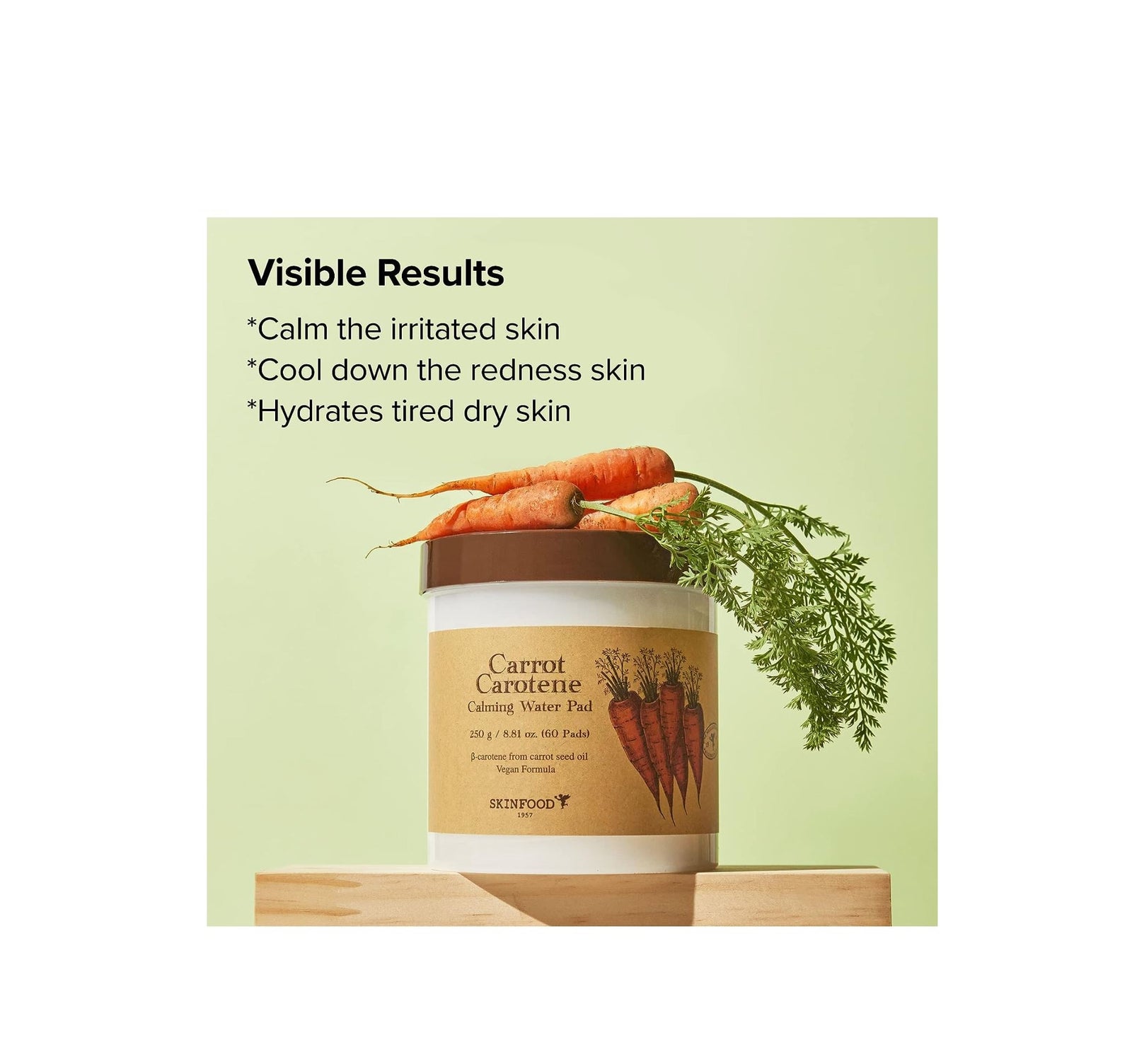 Carrot Carotene Calming Water Pad 60EA