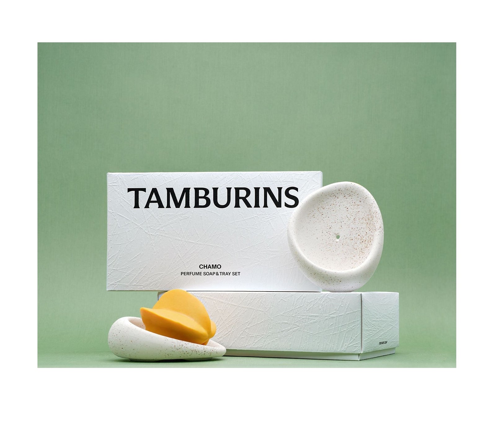 TRAY SET CHAMO & Perfume Soap